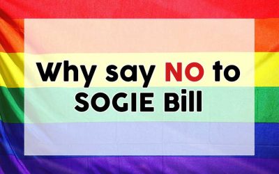 Why Say “NO” to SOGIE Bill