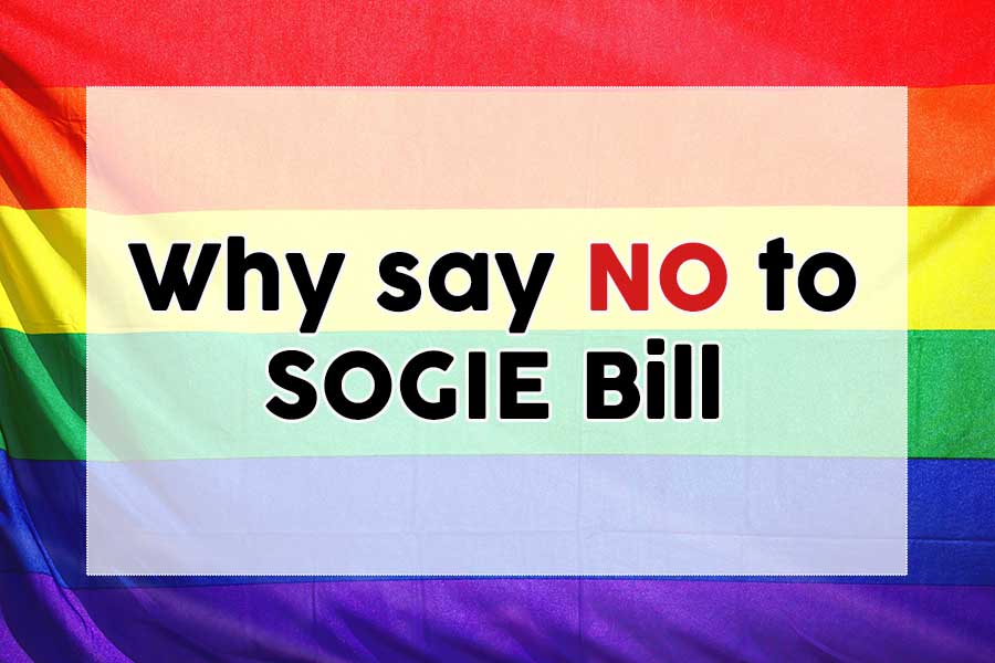 Say No to SOGIE Bill